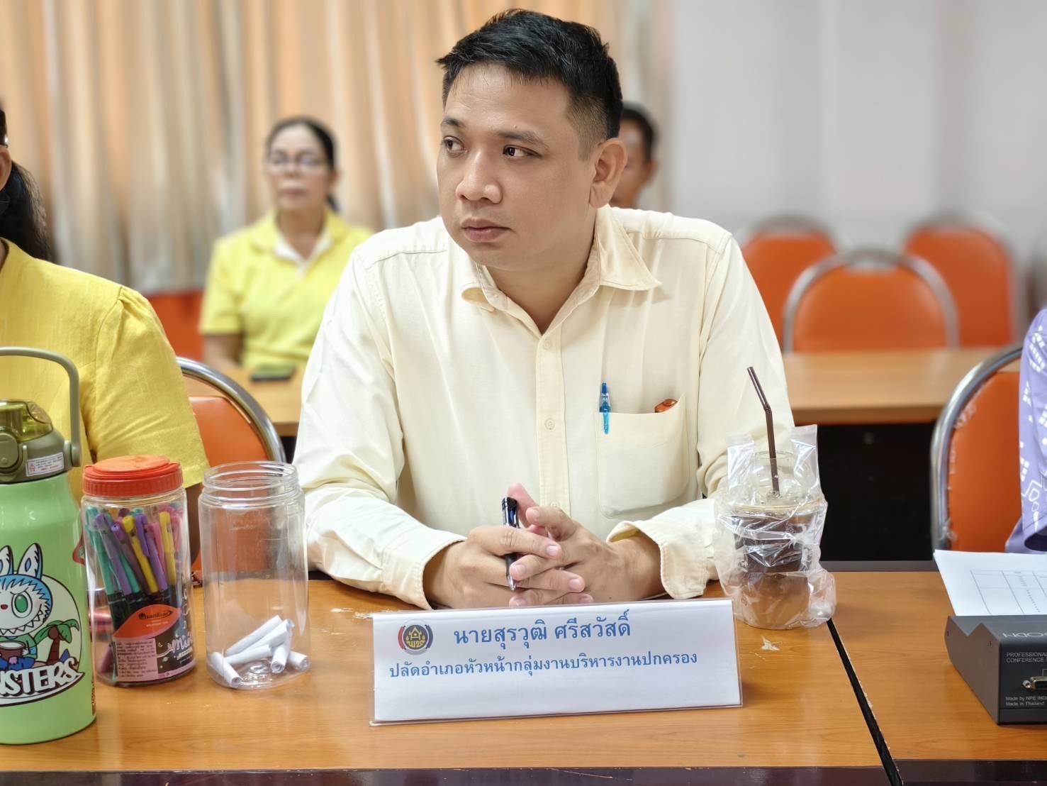 พช.ปราจีนบุรี จัดสัมมนาแลกเปลี่ยนประสบการณ์ประจำจุดดำเนินการ หลักสูตรพัฒนากรก่อนประจำการ รุ่นที่ 128 (ฝึกภาคสนาม) ณ จุดดำเนินการทั้ง 7 อำเภอ