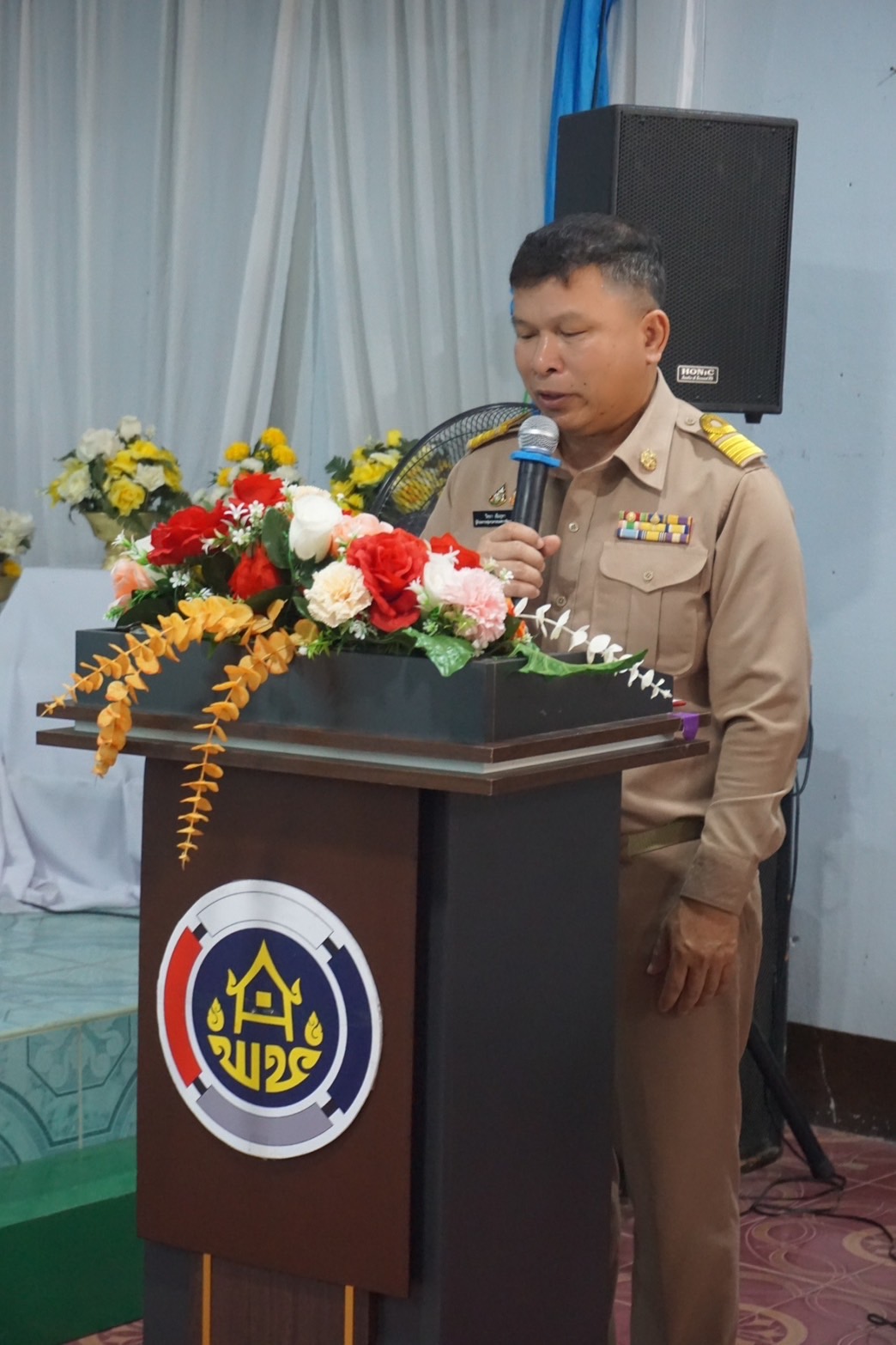 พช.ปราจีนบุรี จัดกิจกรรมสรุปผลการฝึกอบรมภาคสนาม และรับมอบพัฒนากรรุ่นที่ 128