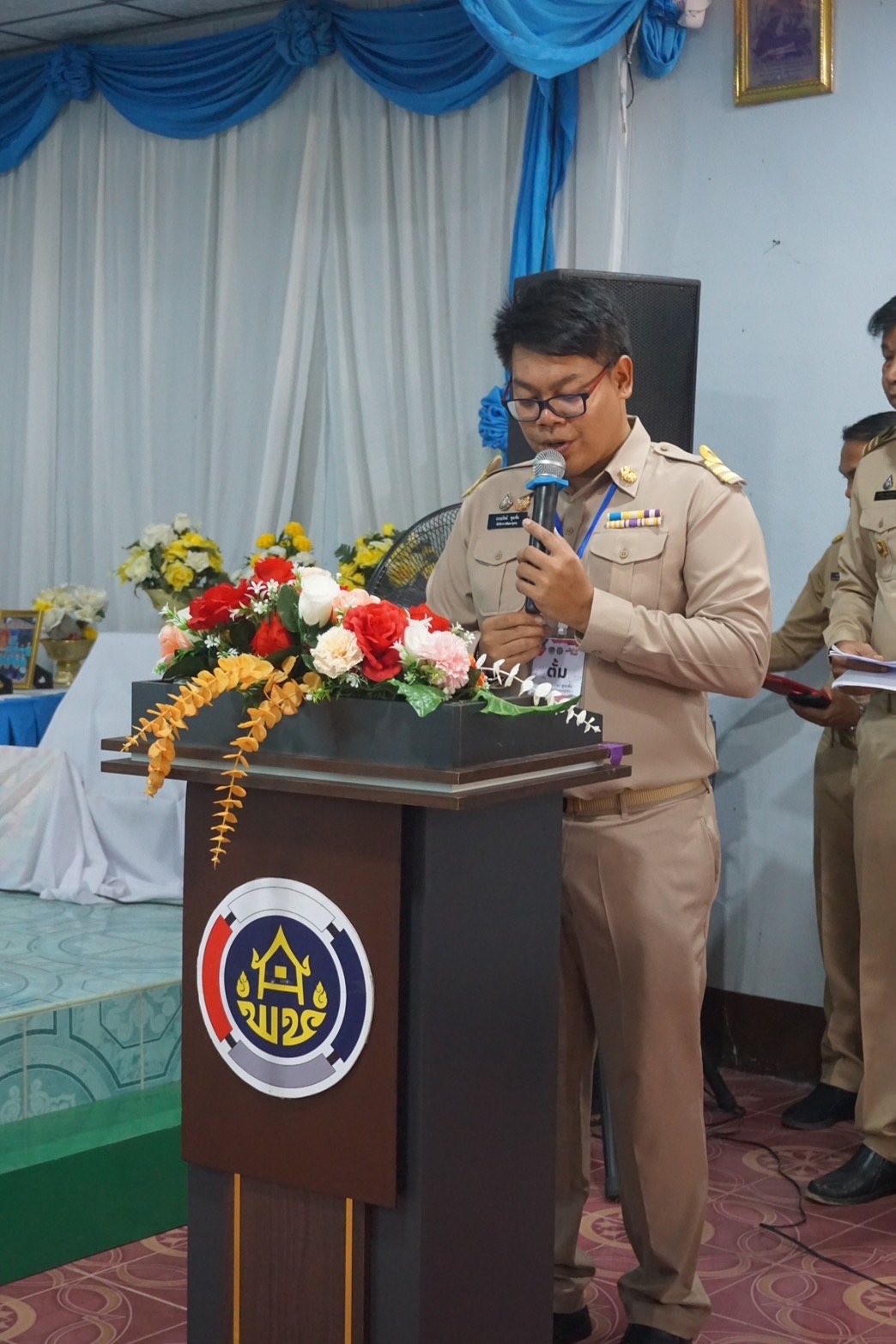 พช.ปราจีนบุรี จัดกิจกรรมสรุปผลการฝึกอบรมภาคสนาม และรับมอบพัฒนากรรุ่นที่ 128