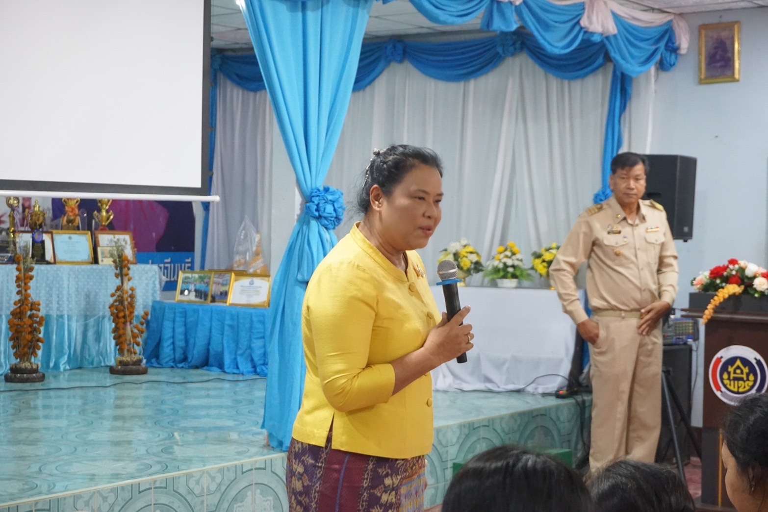 พช.ปราจีนบุรี จัดกิจกรรมสรุปผลการฝึกอบรมภาคสนาม และรับมอบพัฒนากรรุ่นที่ 128