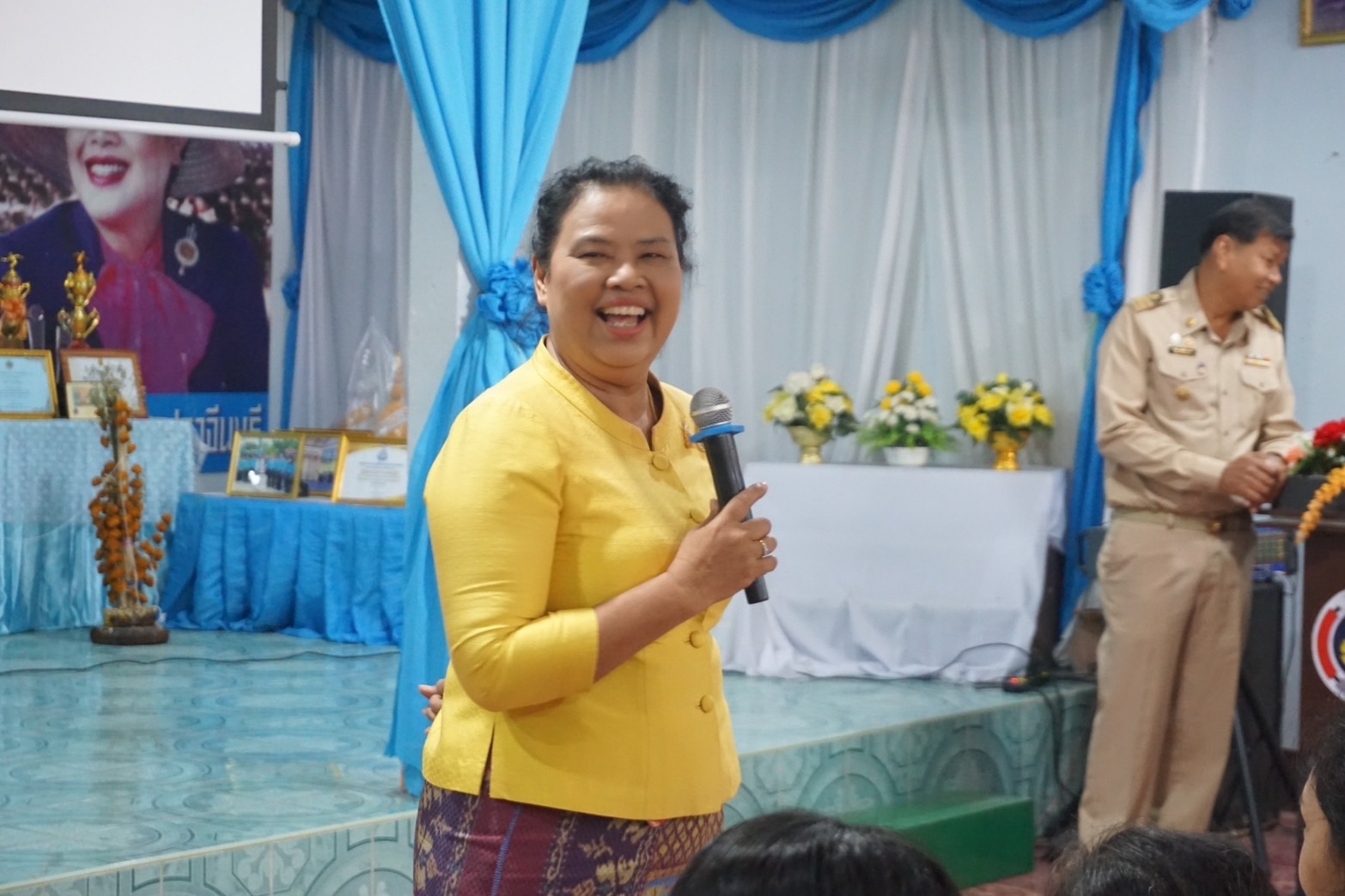 พช.ปราจีนบุรี จัดกิจกรรมสรุปผลการฝึกอบรมภาคสนาม และรับมอบพัฒนากรรุ่นที่ 128