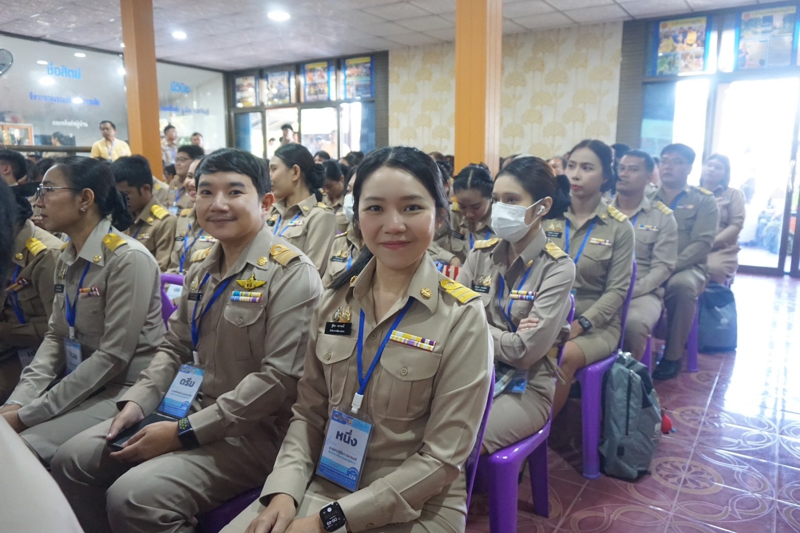 พช.ปราจีนบุรี จัดกิจกรรมสรุปผลการฝึกอบรมภาคสนาม และรับมอบพัฒนากรรุ่นที่ 128