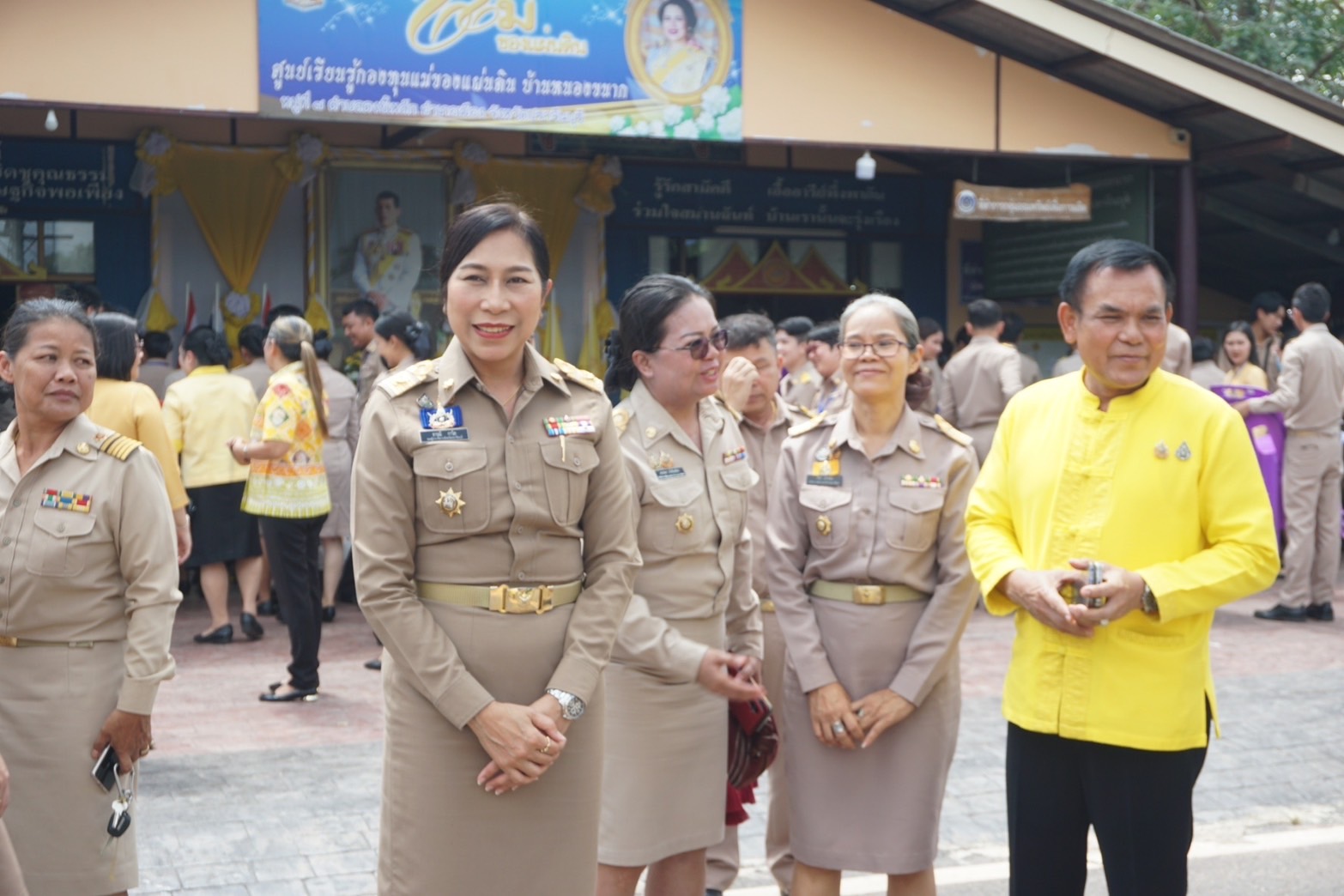 พช.ปราจีนบุรี จัดกิจกรรมสรุปผลการฝึกอบรมภาคสนาม และรับมอบพัฒนากรรุ่นที่ 128