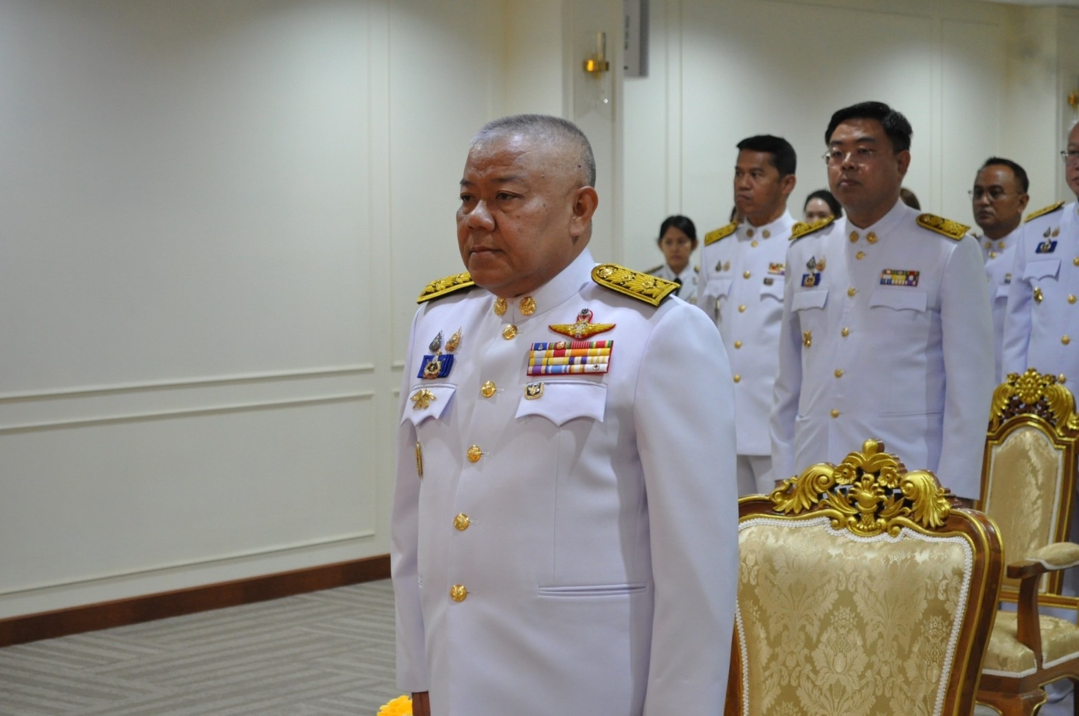 พจ.ปราจีนบุรี เข้าร่วมพิธีรับพระราชทานเครื่องราชอิสริยาภรณ์ชั้นสายสะพาย ประจำปี 2567