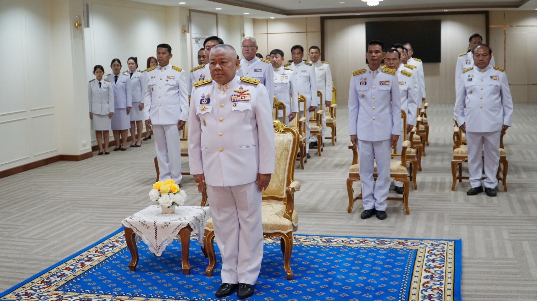พจ.ปราจีนบุรี เข้าร่วมพิธีรับพระราชทานเครื่องราชอิสริยาภรณ์ชั้นสายสะพาย ประจำปี 2567