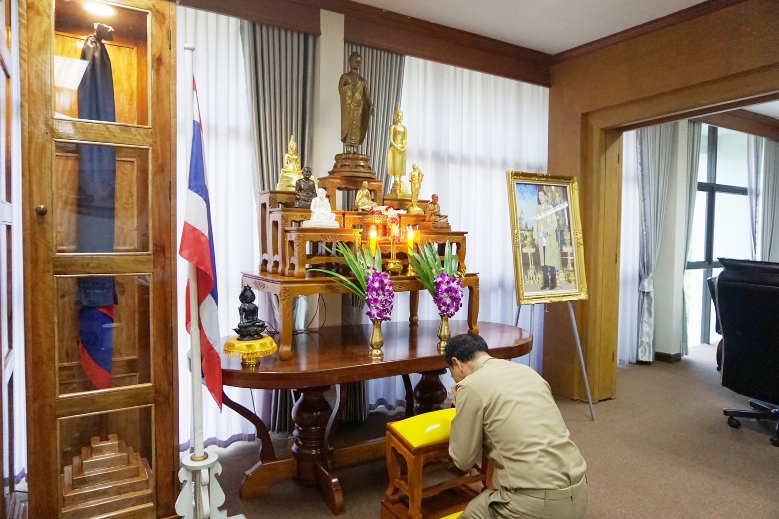 พัฒนาการจังหวัดปราจีนบุรี เข้าพบผู้ว่าราชการจังหวัดปราจีนบุรี เพื่อรายงานตัวเนื่องในโอกาสเข้ารับตำแหน่งใหม่