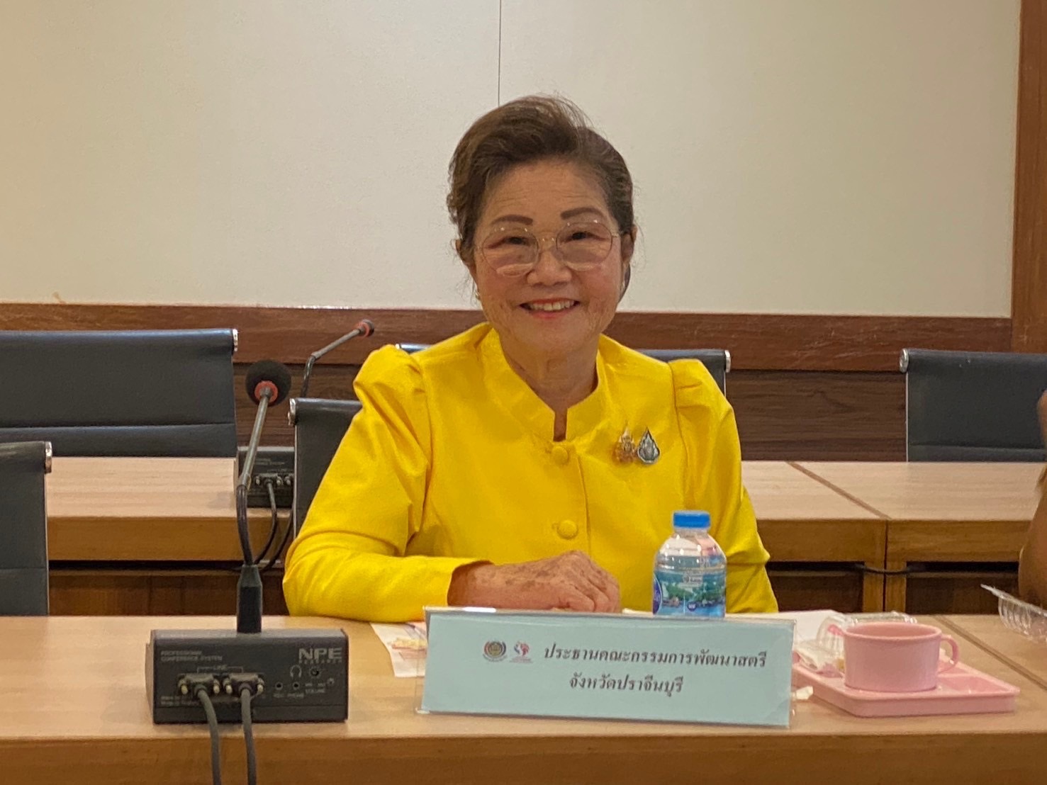 จังหวัดปราจีนบุรี จัดประชุมคณะกรรมการกลั่นกรองกองทุนพัฒนาบทบาทสตรี ครั้งที่ 1/2568