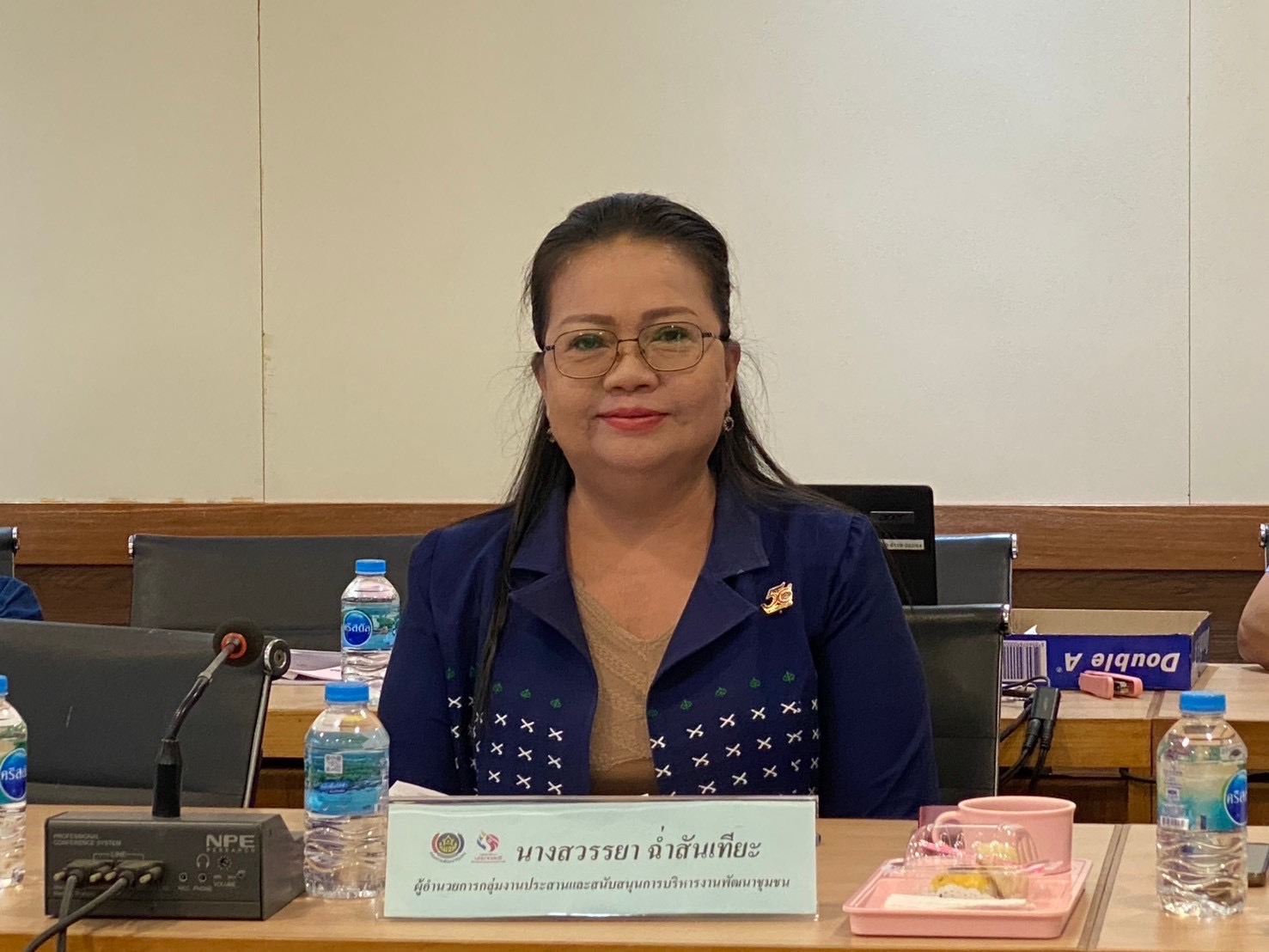 จังหวัดปราจีนบุรี จัดประชุมคณะกรรมการกลั่นกรองกองทุนพัฒนาบทบาทสตรี ครั้งที่ 1/2568
