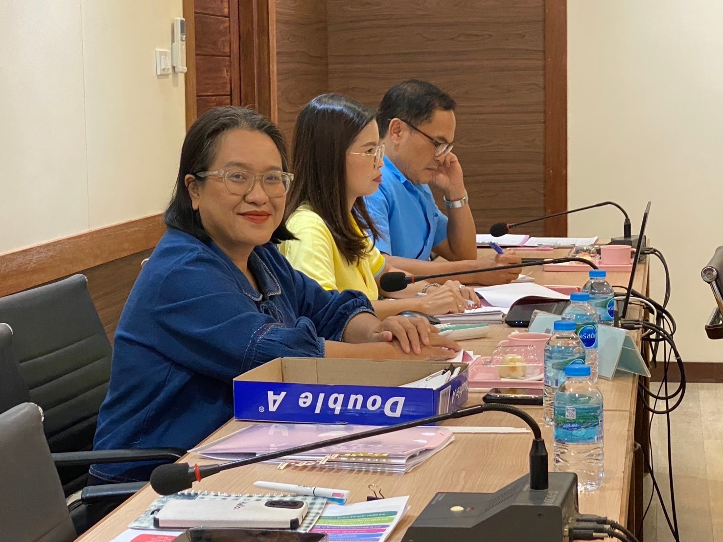 จังหวัดปราจีนบุรี จัดประชุมคณะกรรมการกลั่นกรองกองทุนพัฒนาบทบาทสตรี ครั้งที่ 1/2568