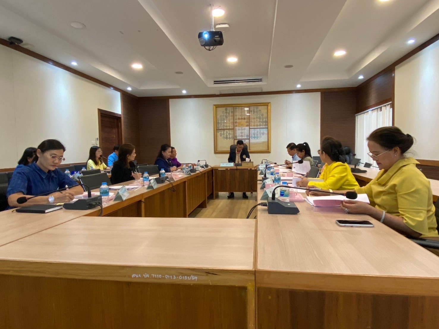 จังหวัดปราจีนบุรี จัดประชุมคณะกรรมการกลั่นกรองกองทุนพัฒนาบทบาทสตรี ครั้งที่ 1/2568