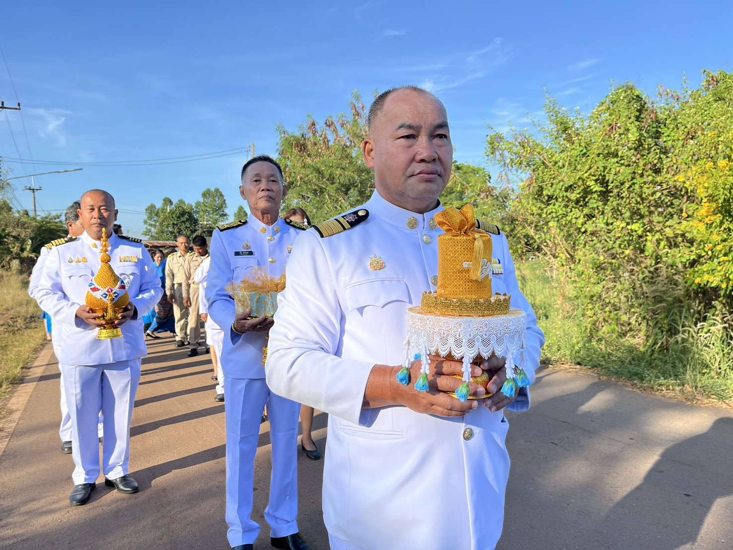 ”พช.ปราจีนบุรี ร่วมพิธีแห่อัญเชิญเงินขวัญถุงพระราชทานกองทุนแม่ของแผ่นดิน ประจำปี 2567 ณ อำเภอกบินทร์บุรี“