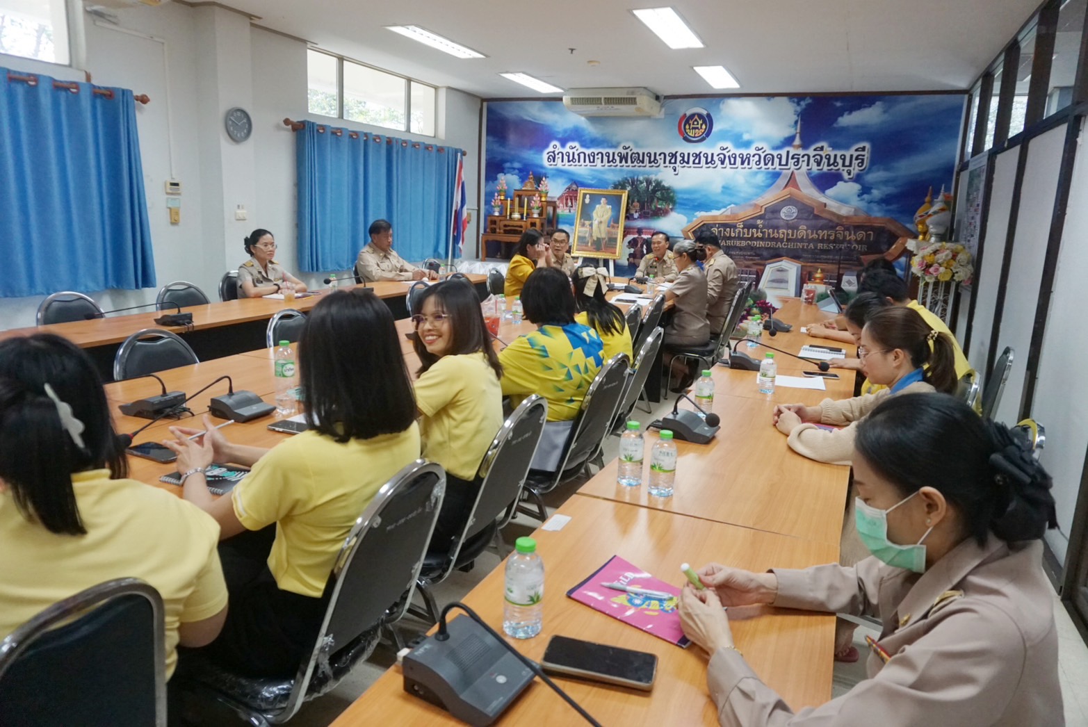”พช.ปราจีนบุรี ประชุมผู้อำนวยการกลุ่มงานและเจ้าหน้าที่พัฒนาชุมชนจังหวัดปราจีนบุรี″