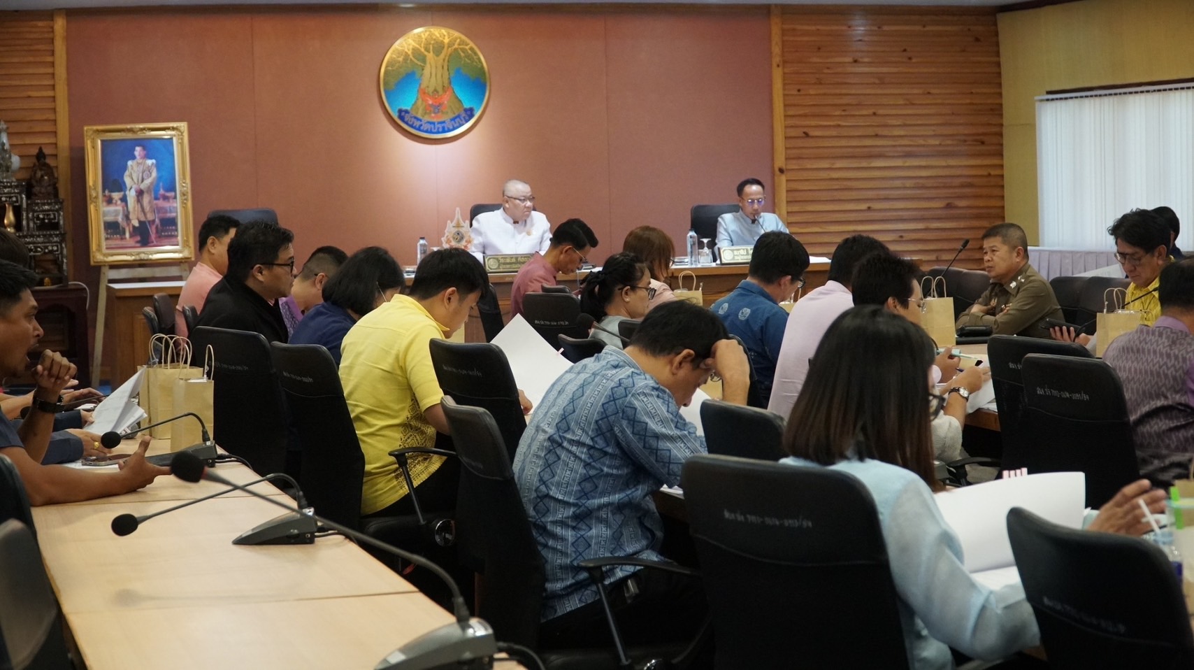 “พช.ปราจีนบุรี ร่วมประชุมคณะกรรมการบริหารงานจังหวัดแบบบูรณาการ (ก.บ.จ.) จังหวัดปราจีนบุรี ครั้งที่ 1/2568”