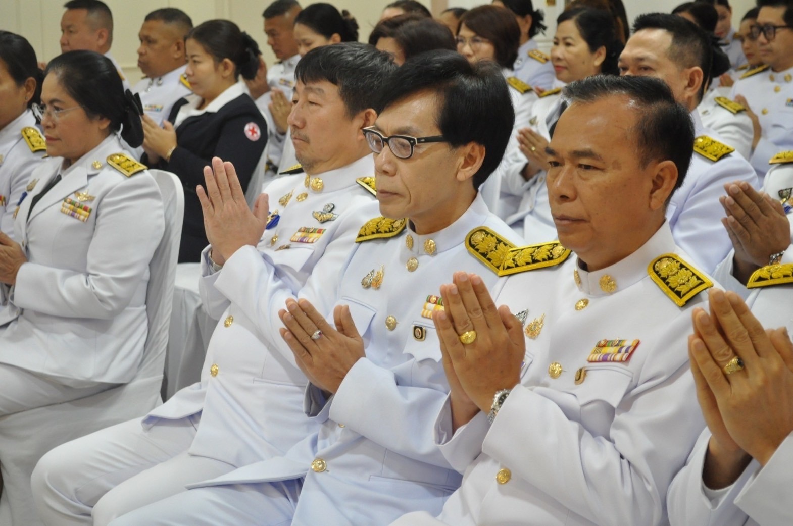 พช.ปราจีนบุรี ร่วมกิจกรรมเนื่องในโอกาสวันคล้ายวันประสูติ สมเด็จพระเจ้าลูกเธอ เจ้าฟ้าสิริวัณณวรี นารีรัตนราชกัญญา 8 มกราคม 2568 และพิธีรับพระราชทาน พระพุทธสิรินธรเทพรัตน์มงคลภูวดลสันติ เบื้องหน้าพระฉายาลักษณ์ สมเด็จพระกนิษฐาธิราชเจ้า กรมสมเด็จพระเทพรัตนราชสุดาฯ สยามบรมราชกุมารี