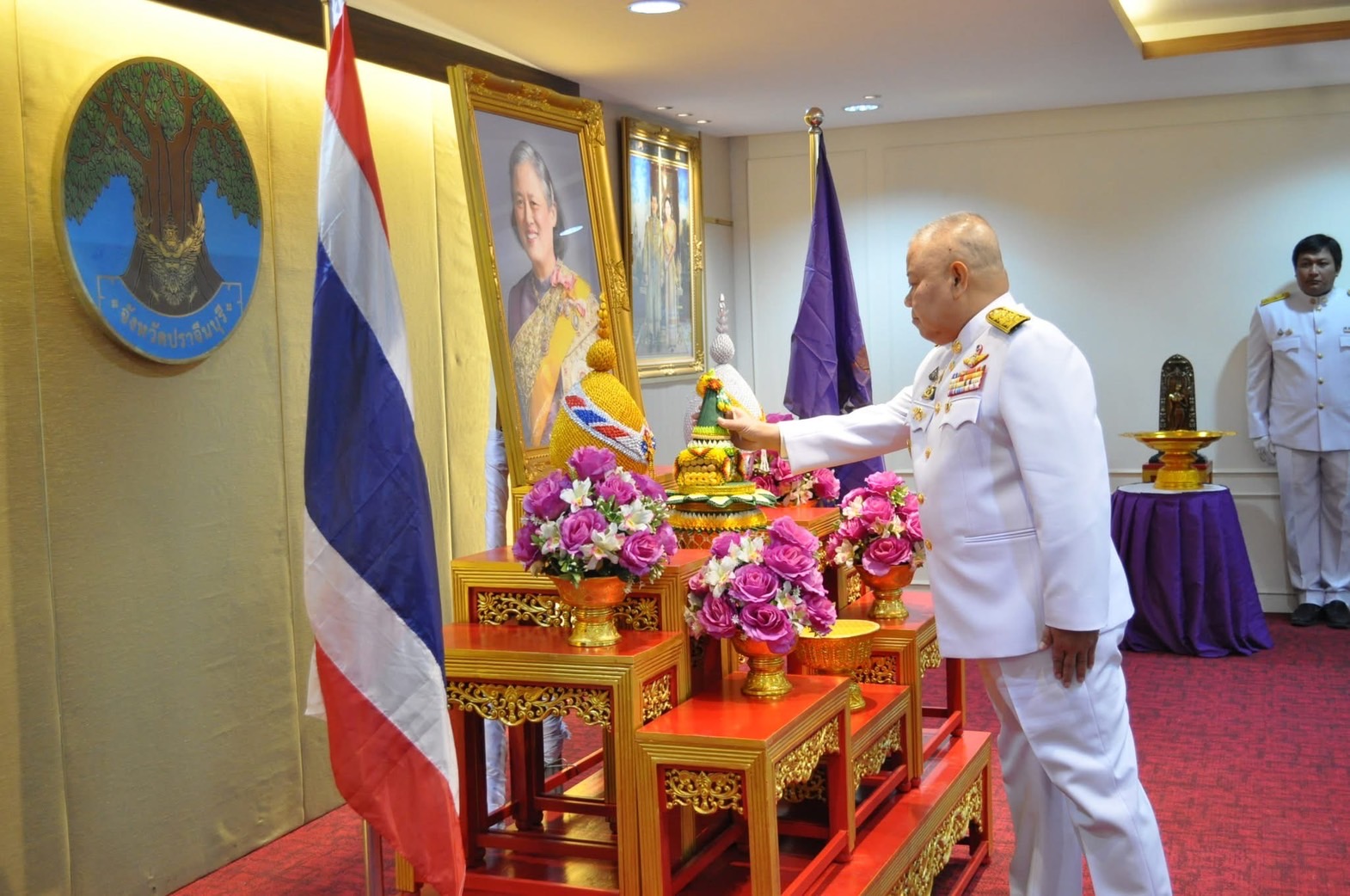 พช.ปราจีนบุรี ร่วมกิจกรรมเนื่องในโอกาสวันคล้ายวันประสูติ สมเด็จพระเจ้าลูกเธอ เจ้าฟ้าสิริวัณณวรี นารีรัตนราชกัญญา 8 มกราคม 2568 และพิธีรับพระราชทาน พระพุทธสิรินธรเทพรัตน์มงคลภูวดลสันติ เบื้องหน้าพระฉายาลักษณ์ สมเด็จพระกนิษฐาธิราชเจ้า กรมสมเด็จพระเทพรัตนราชสุดาฯ สยามบรมราชกุมารี