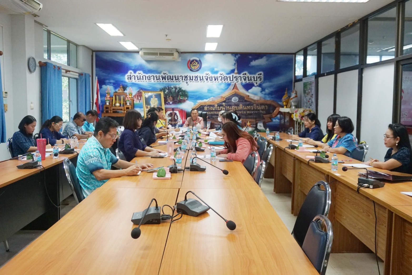 ”พช.ปราจีนบุรี ประชุมผู้บริหารงานพัฒนาชุมชนและนักวิชาการพัฒนาชุมชน ครั้งที่ 1/2568″
