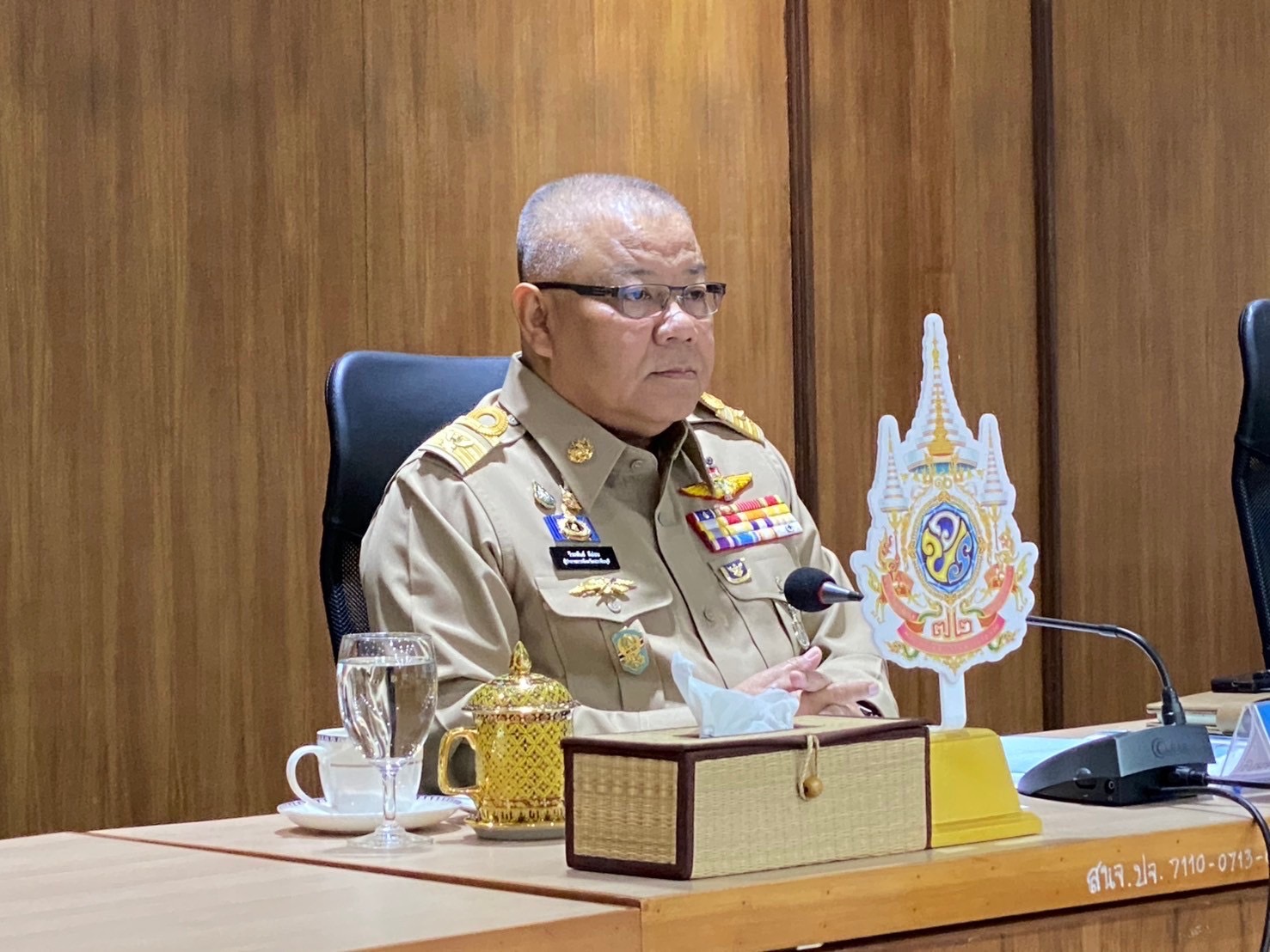 ”พช.ปราจีนบุรี ร่วมประชุมหัวหน้าส่วนราชการ ในสังกัดกระทรวงมหาดไทย และนายอำเภอ ประจำเดือน มกราคม 2568″