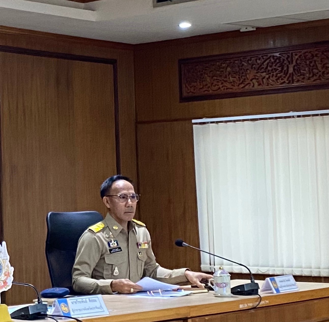 ”พช.ปราจีนบุรี ร่วมประชุมหัวหน้าส่วนราชการ ในสังกัดกระทรวงมหาดไทย และนายอำเภอ ประจำเดือน มกราคม 2568″