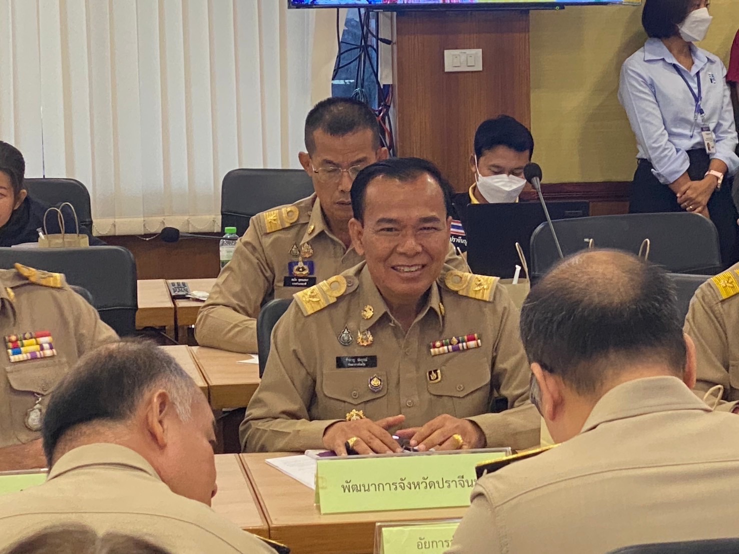 ”พช.ปราจีนบุรี ร่วมประชุมคณะกรมการจังหวัดปราจีนบุรี ประจำเดือน มกราคม 2568″