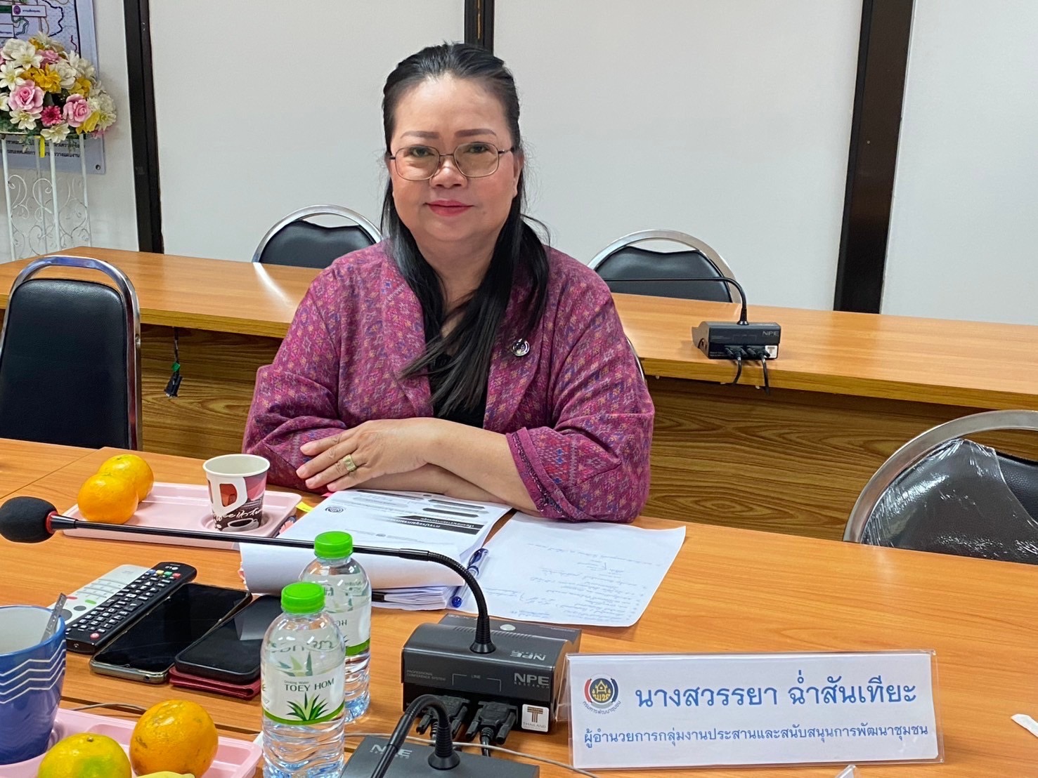 พช.ปราจีนบุรี เข้าร่วมประชุมกรมการพัฒนาชุมชน ครั้งที่ 1/2568