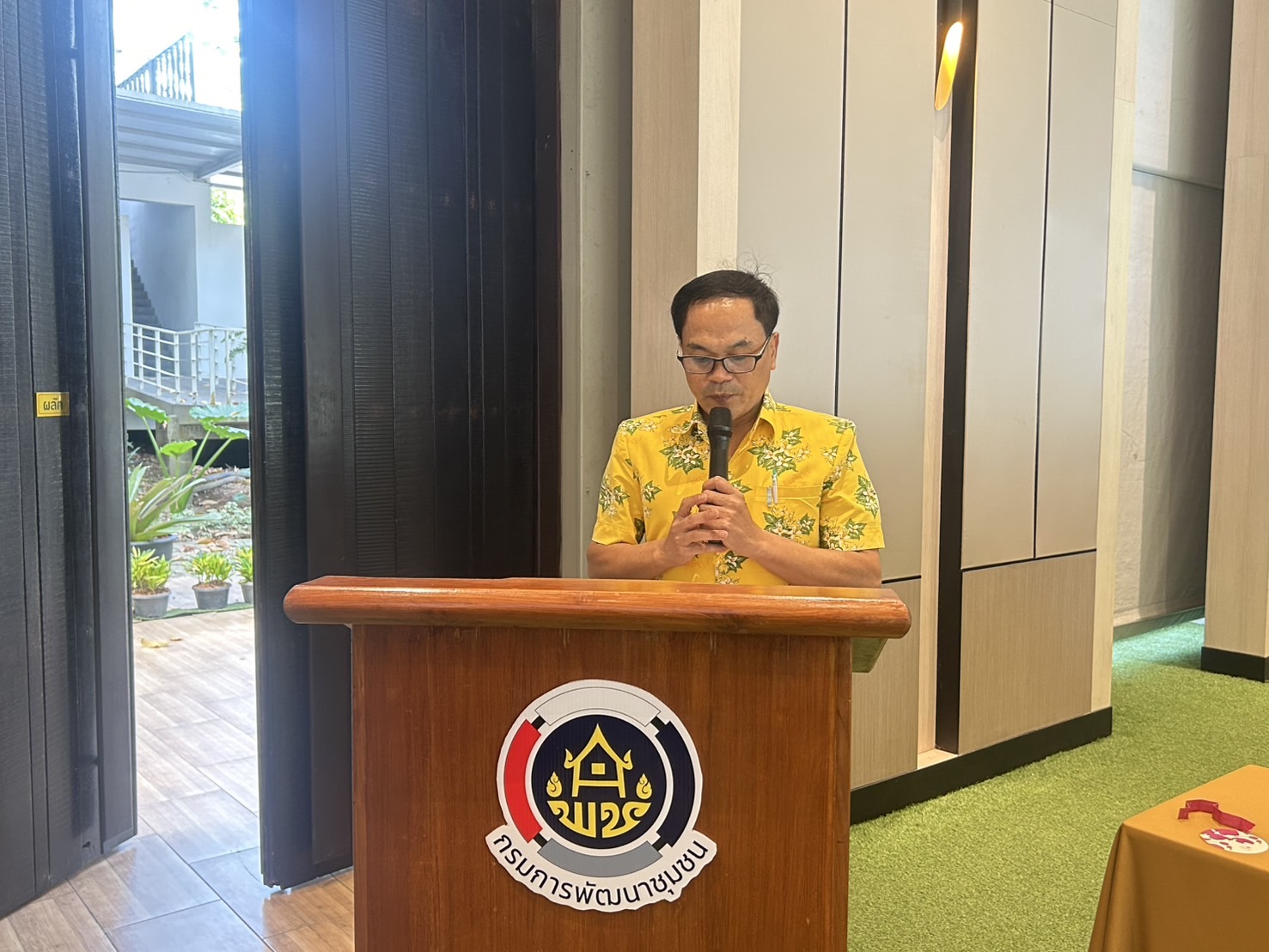 ”พจ.ปราจีนบุรี เป็นประธานเปิดกิจกรรมประชุมเชิงปฏิบัติการกลุ่มผู้ผลิตชุมชน และผู้ที่เกี่ยวข้อง โดยเครือข่ายองค์ความรู้ (Knowledge-Based OTOP : KBO) จังหวัดปราจีนบุรี“