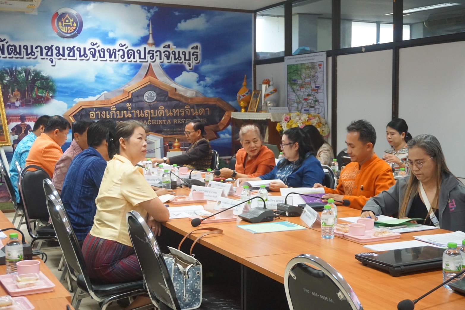 “พช.ปราจีนบุรี รับการตรวจติดตามผลการปฏิบัติราชการฯ จากท่านผู้ตรวจราชการกรมพัฒนาชุมชน”