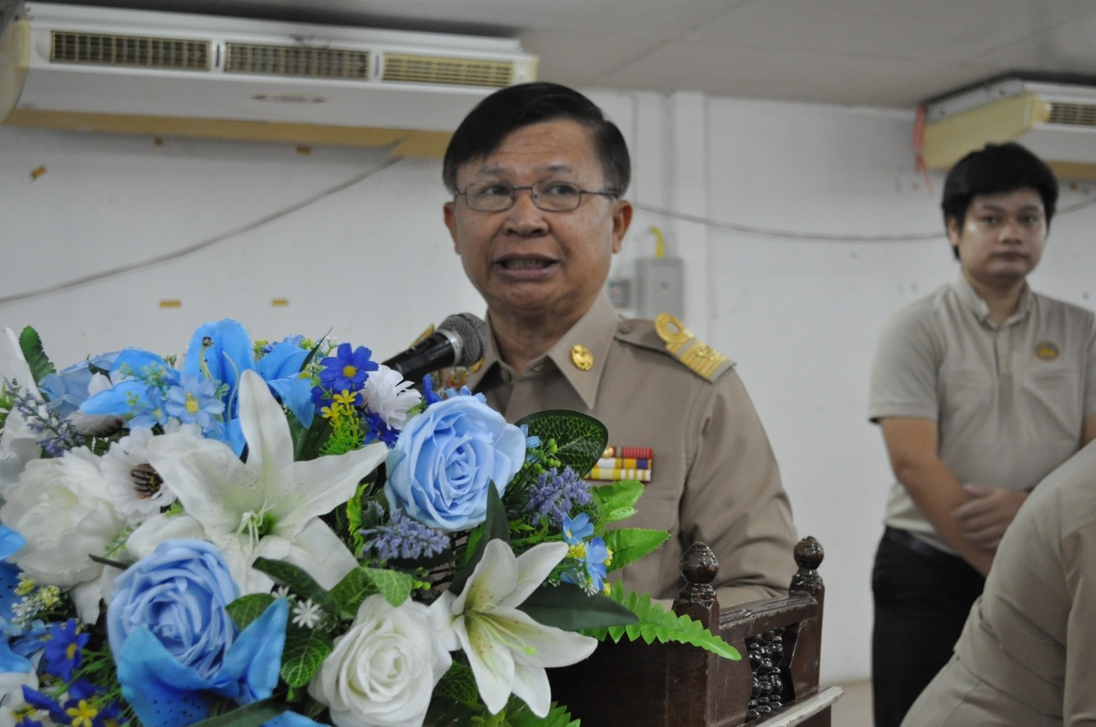 พจ.ปราจีนบุรี ร่วมพิธีเปิดโครงการพัฒนาศักยภาพฝ่ายปกครอง พร้อมมอบนโยบายการทำงาน เร่งแก้ปัญหาให้กับพี่น้องประชาชน