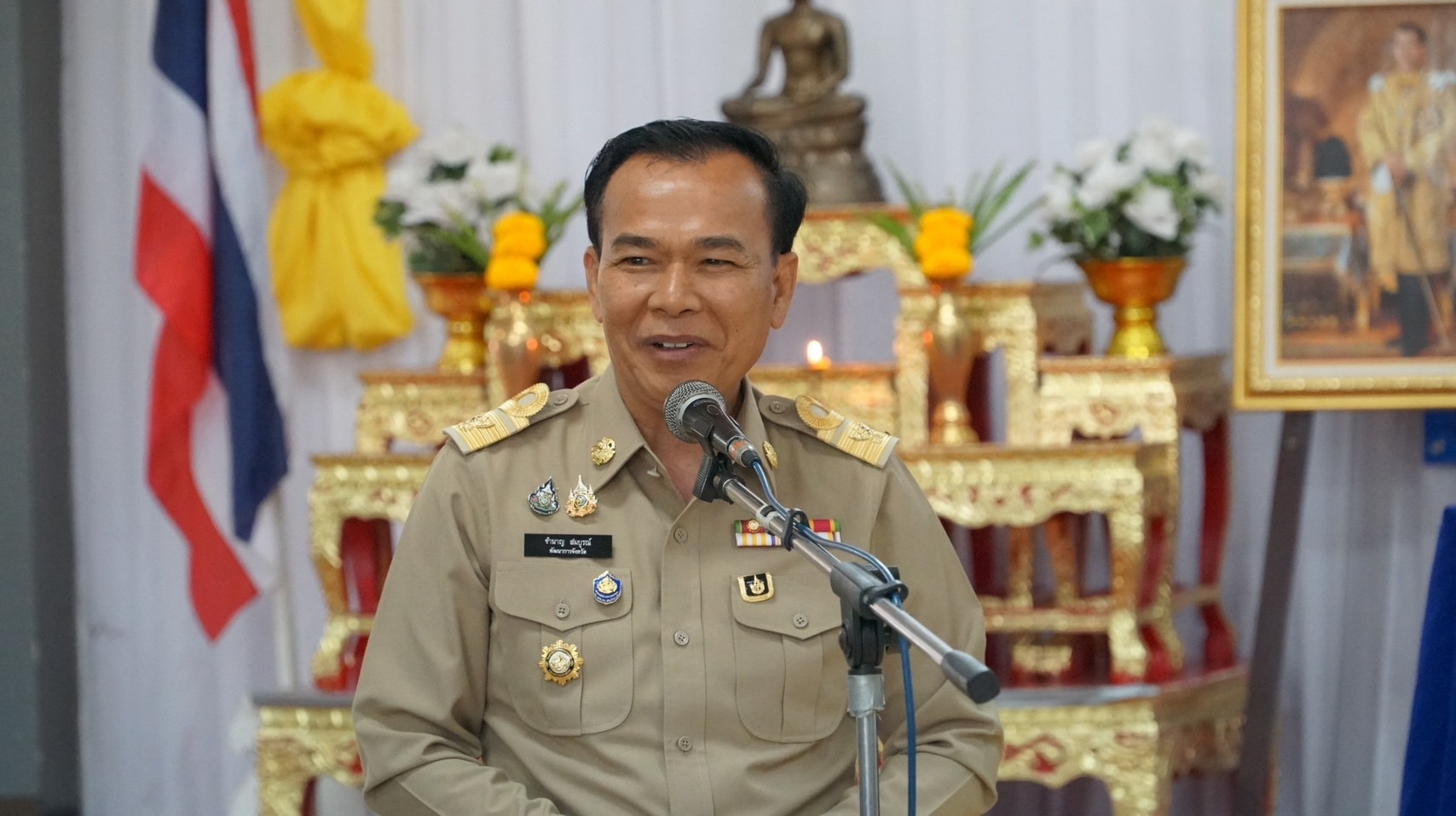 พจ.ปราจีนบุรี ร่วมพิธีเปิดโครงการพัฒนาศักยภาพฝ่ายปกครอง พร้อมมอบนโยบายการทำงาน เร่งแก้ปัญหาให้กับพี่น้องประชาชน