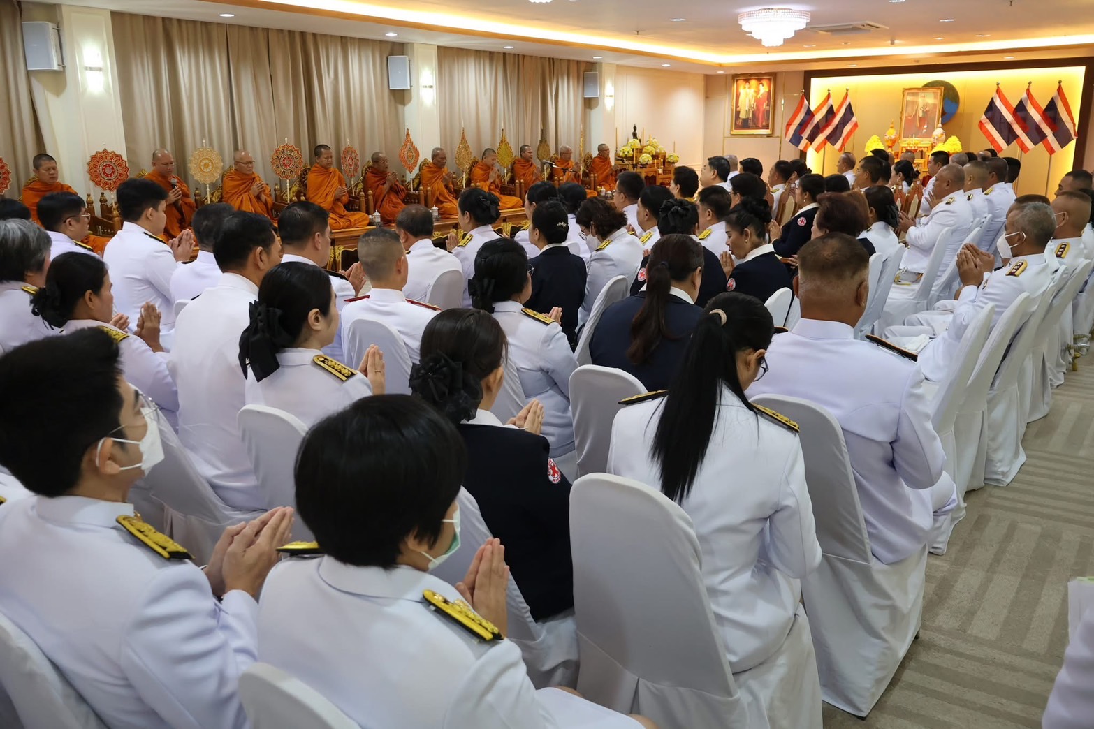 พจ.ปราจีนบุรี ร่วมพิธีสวดพระพุทธมนต์และพิธีถวายราชสดุดี เนื่องในวันที่ระลึก “พระบาทสมเด็จพระพุทธเลิศหล้านภาลัย”