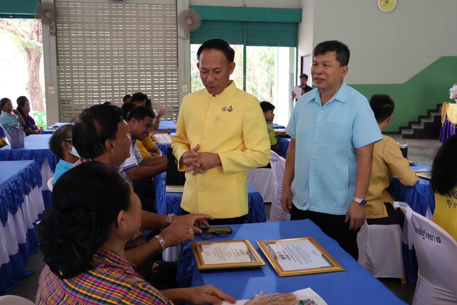 รองผู้ว่าราชการจังหวัดปราจีนบุรี เป็นประธานในพิธีเปิดโครงการเสริมสร้างศักยภาพกองทุนชุมชนเพื่อการเข้าถึงแหล่งทุนของประชาชนในชุมชน กิจกรรม มหกรรมการออม 51 ปี ทุนชุมชนขับเคลื่อนเศรษฐกิจฐานราก