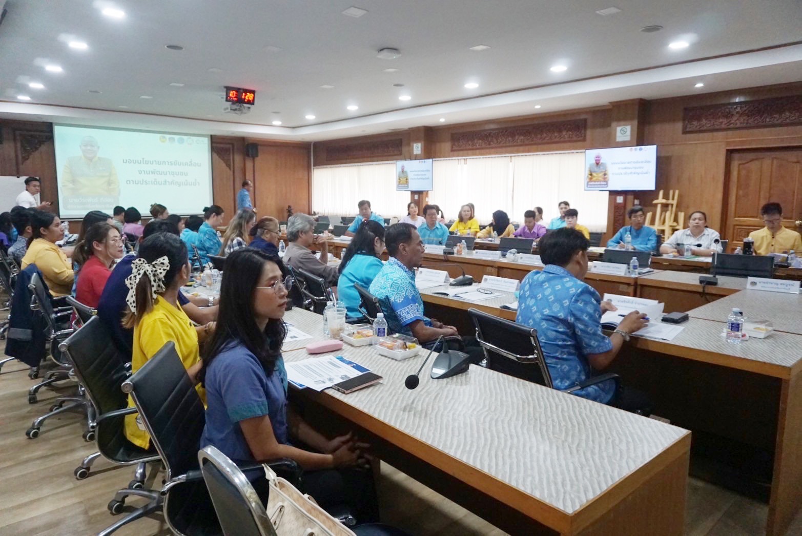 ”ผู้ว่าราชการจังหวัดปราจีนบุรี เป็นประธานในพิธีเปิดโครงการการดำเนินงานตามตัวชี้วัดตามมาตรการปรับปรุงประสิทธิภาพในการปฏิบัติราชการ และตัวชี้วัดการประเมินผลการปฏิบัติราชการ กรมการพัฒนาชุมชน ประจำปีงบประมาณ พ.ศ. 2568“