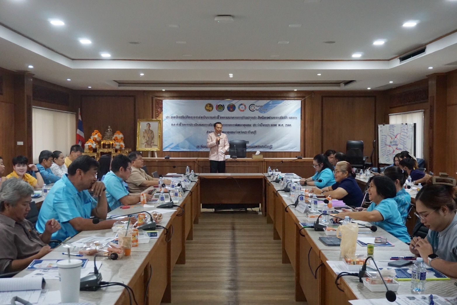 ”ผู้ว่าราชการจังหวัดปราจีนบุรี เป็นประธานในพิธีเปิดโครงการการดำเนินงานตามตัวชี้วัดตามมาตรการปรับปรุงประสิทธิภาพในการปฏิบัติราชการ และตัวชี้วัดการประเมินผลการปฏิบัติราชการ กรมการพัฒนาชุมชน ประจำปีงบประมาณ พ.ศ. 2568“